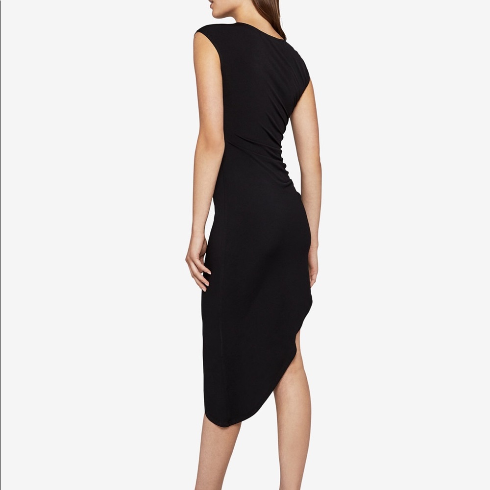 BCBGeneration Asymmetrical Ruched Sheath Dress - Picture 2 of 3